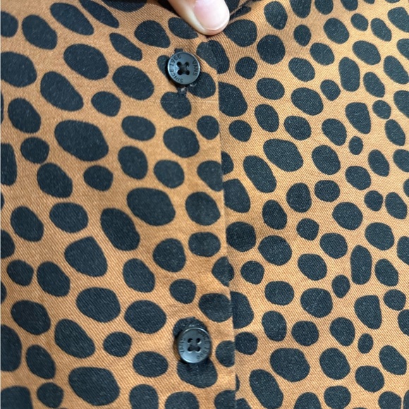 VANS Leopard Print Shirt Dress - Picture 7 of 11